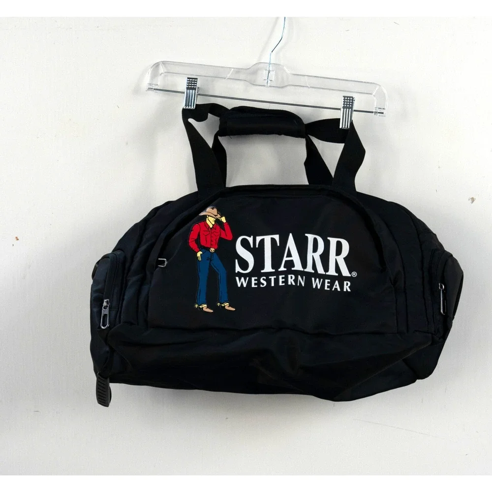 Ariat x Starr Western Wear Duffle Bag Gym Locker Boot Bag Weekender